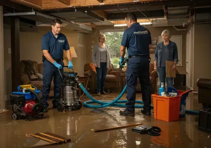 Basement Water Extraction and Removal Techniques process in Broadview Park, FL